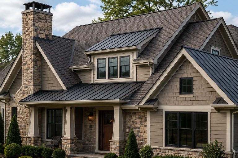 Roofing siding
